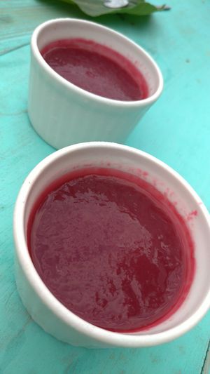 Roselle sorbet at ZìRán' ÉrRán 自然而然 - Naturally in Beinan