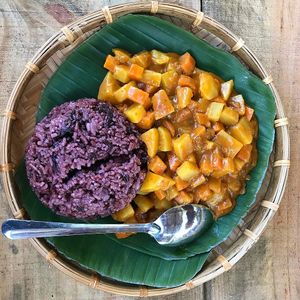 Lentil curry at Goom Healing Kitchen in Da Nang