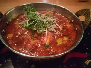 Tofu dansak at Cinnamon Lounge and Dining in Keynsham