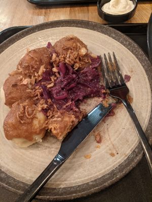 Dumplings.  at Forky's - Milady Horákové in Prague