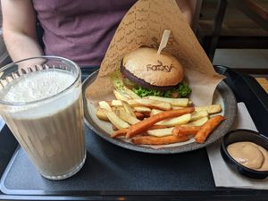 Forkys burger at Forky's - Milady Horákové in Prague