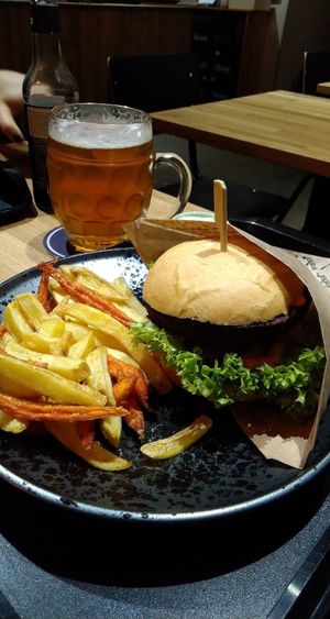Forkys burger at Forky's - Milady Horákové in Prague