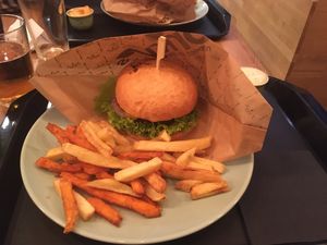 Burger menu at Forky's - Milady Horákové in Prague