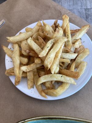 French fries 🍟  at Kalamaki in Kalamata