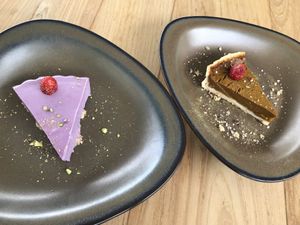 Sweet potato pie & pumpkin pie   at Halapua by Kapuhala in Koh Samui