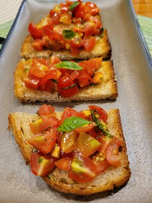 Bruschetta at Halapua by Kapuhala in Koh Samui