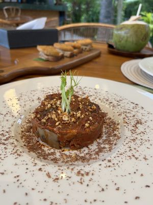 eggplant starter  at Halapua by Kapuhala in Koh Samui