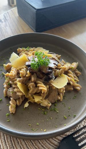 Mushroom pasta  at Halapua by Kapuhala in Koh Samui