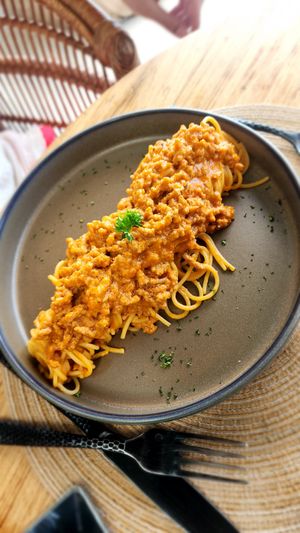 Pasta ragu bolognes at Halapua by Kapuhala in Koh Samui