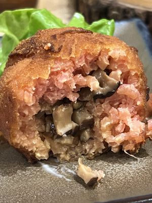 arrancini inside  at Halapua by Kapuhala in Koh Samui