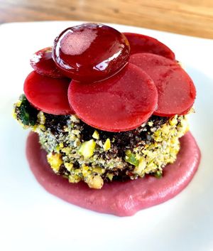 Chocolate Cake with Raspberry  at Halapua by Kapuhala in Koh Samui