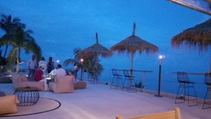 Heaven on Earth for me ...cocktail bar and upper deck  at Halapua by Kapuhala in Koh Samui