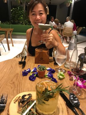 My anniversary cocktail!  at Halapua by Kapuhala in Koh Samui