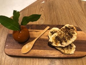 vegan version of foig gras at Halapua by Kapuhala in Koh Samui