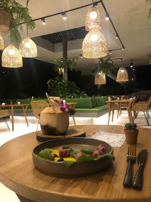 Plant-based Gnocchi at Halapua by Kapuhala in Koh Samui