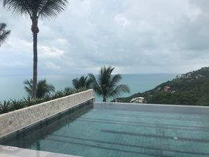 Infinity pool with a view to die for!!  at Halapua by Kapuhala in Koh Samui