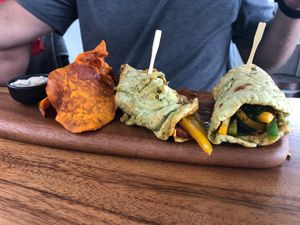 Amazing Korean wrap at Halapua by Kapuhala in Koh Samui