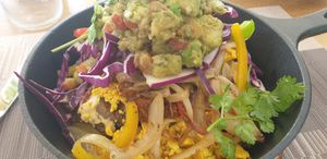 hearty breakfast hash. at Halapua by Kapuhala in Koh Samui