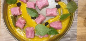 Gnocchi with pumpkin sauce. at Halapua by Kapuhala in Koh Samui