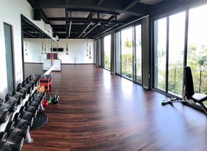 Gym with an inspiring view for multi variation workouts and yoga  at Halapua by Kapuhala in Koh Samui