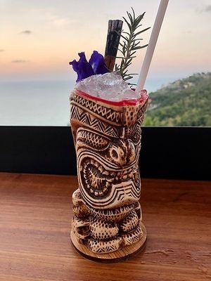 Exceptionally crafted cocktails  at Halapua by Kapuhala in Koh Samui