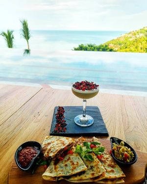 Quesidillas at Halapua by Kapuhala in Koh Samui