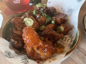 Korean cauliflower wings  at STRUIN. in Schoorl