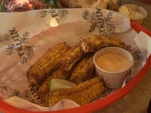 Corn ribs  at STRUIN. in Schoorl