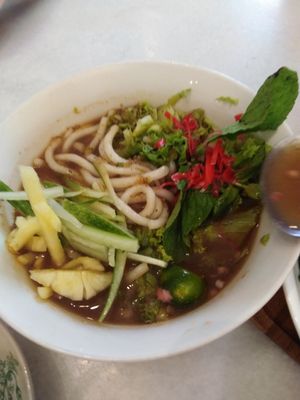 penang laksa at theLocal Kopi Malaya 古早味  in Kuala Lumpur