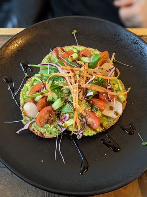 Avocado toasts at Organila Food & Drinks in Piestany