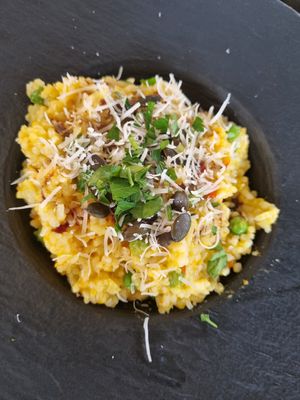 Risotto at Organila Food & Drinks in Piestany