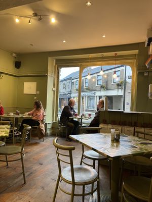 That’s gotta be the best table to spend a morning at   at The Pantry in Portlaoise