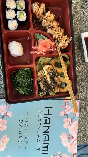   at Hanami Sushi in Budapest