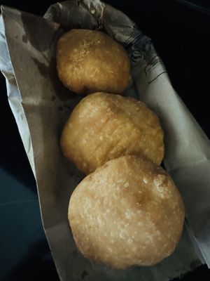 Johnny cakes  at Desert Island Eatery in Phoenix