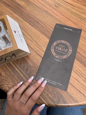 Lunch menu   at New Vegas in Haarlem