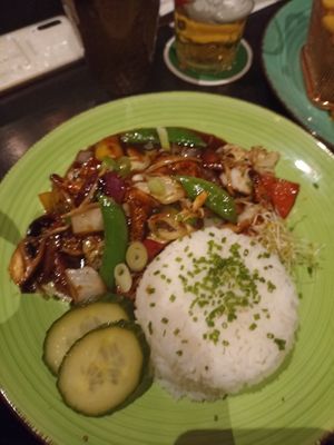 Vegan oyster shrimp at New Vegas in Haarlem