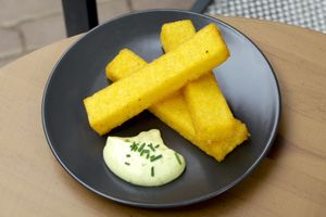 Polenta Sticks at New Vegas in Haarlem