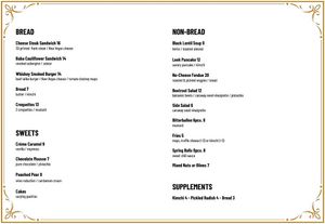 New Lunch Menu! at New Vegas in Haarlem