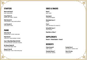New Dinner Menu! at New Vegas in Haarlem