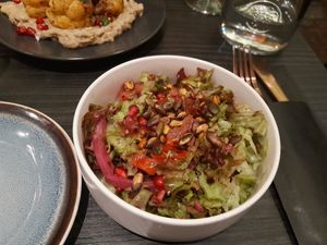 Side salad at New Vegas in Haarlem