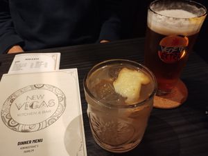 Homemade ginger lemonade at New Vegas in Haarlem