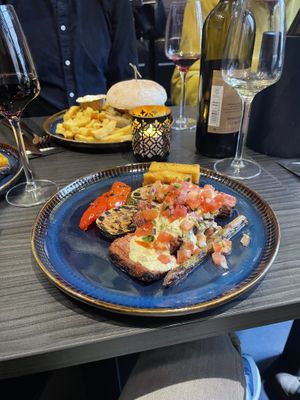 Steak and burger   at New Vegas in Haarlem