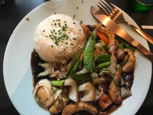 Superb oyster shrimp at New Vegas in Haarlem