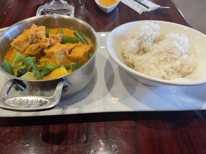 Red curry  at Sang Tong Thai in Kennett Square