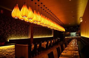 Modern Indian restaurant with heaps of Vegan options to Choose from.  at Indian Burrp in Cheltenham