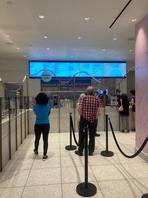 Inside at Van Leeuwen Ice Cream - Rock Center in New York City