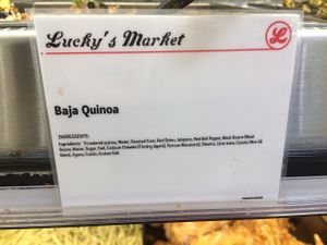 I need to try this one! See! They can sweeten with agave too! at Lucky's Market in Fort Collins