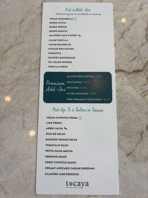   at Tocaya Modern Mexican - Fashion Square in Scottsdale