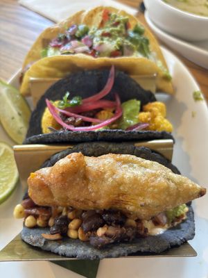 Vegan Tacos  at Tocaya Modern Mexican - Fashion Square in Scottsdale