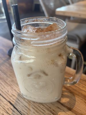 Vegan Almond Milk Horchata with Cinnamon  at Tocaya Modern Mexican - Fashion Square in Scottsdale